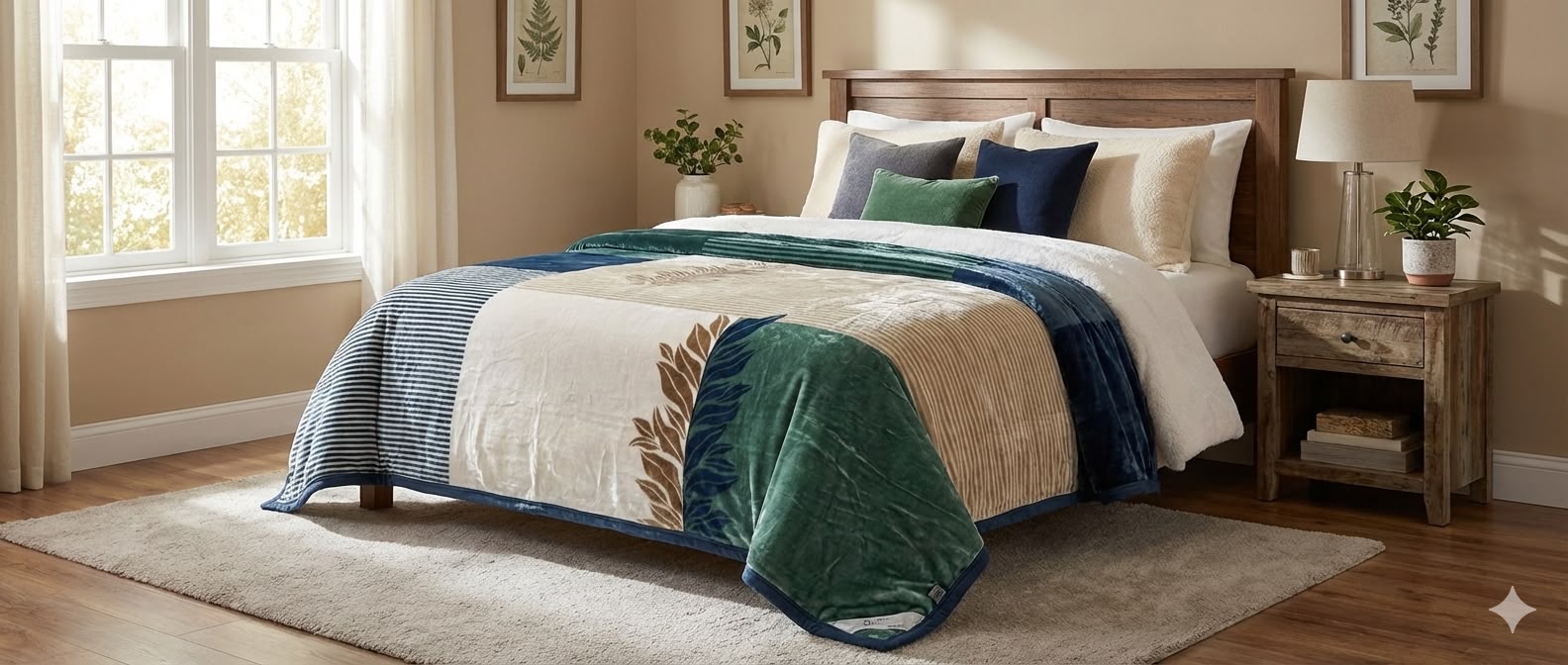 Color-Block Blanket