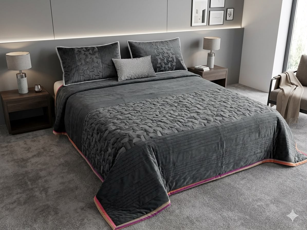 Dusty Pink Bedcover