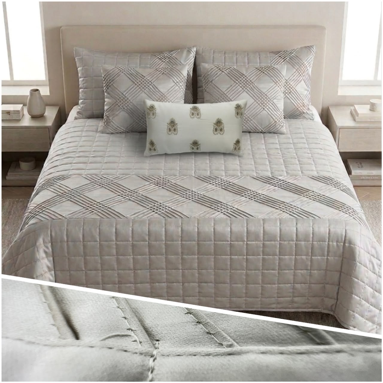 Classic Quilted Bedcover